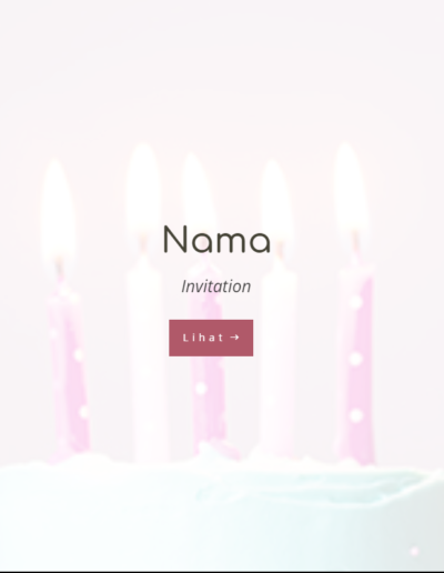 Invitee Free Template Placeholder Birthday