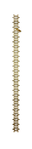 Vertical Line Gold Decoration