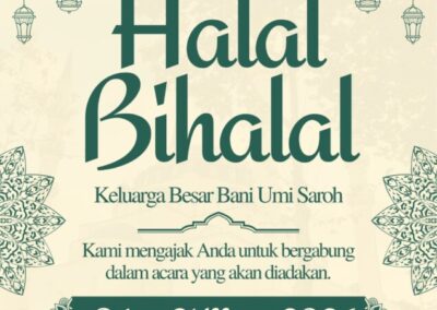 Halal Bihalal Bani Umi Saroh