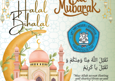 Halal Bihalal UPT SMPN 1 Binangun